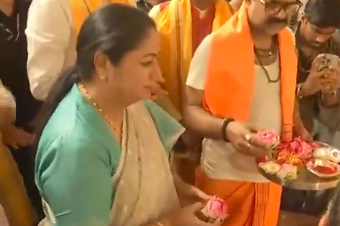 Delhi CM Rekha Gupta attends 'Prana Pratishtha' ceremony at city's Ram Temple Gaushala