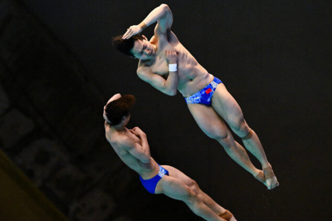 China swept four golds on day three of Diving World Cup in Montreal