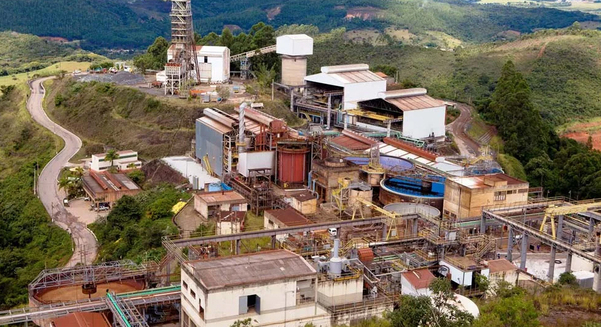 Complxo de ouro Córrego do Sítio, da AngloGold Ashanti, em MG