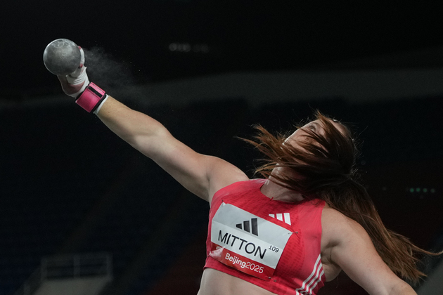 (SP)CHINA-BEIJING-WORLD ATHLETICS-CONTINENTAL TOUR-WOMEN'S SHOT PUT(CN)