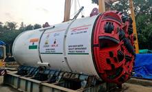  The refurbished Terratec 3.14m diameter EPB TBM that is being used for Mithi River Water Quality Improvement Project in Mumbai, India