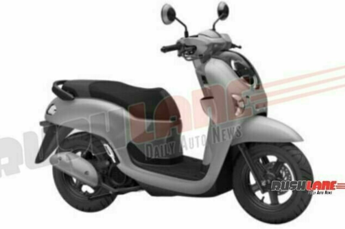 2025 Honda Scoopy Patented In India  To Launch Above Activa