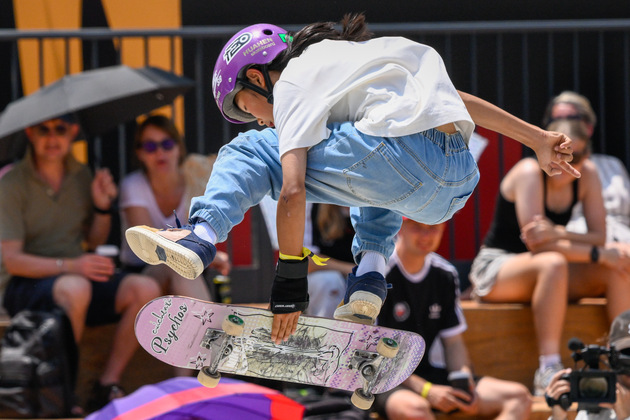 (SP)ITALY-ROME-SKATEBOARDING-WORLD CUP ROME 2025
