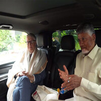 Bill Gates, Andhra CM Chandrababu visit Undavalli to review natural farming, AI innovations