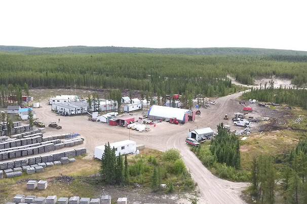 The Wheeler River camp in Saskatchewan, Canada