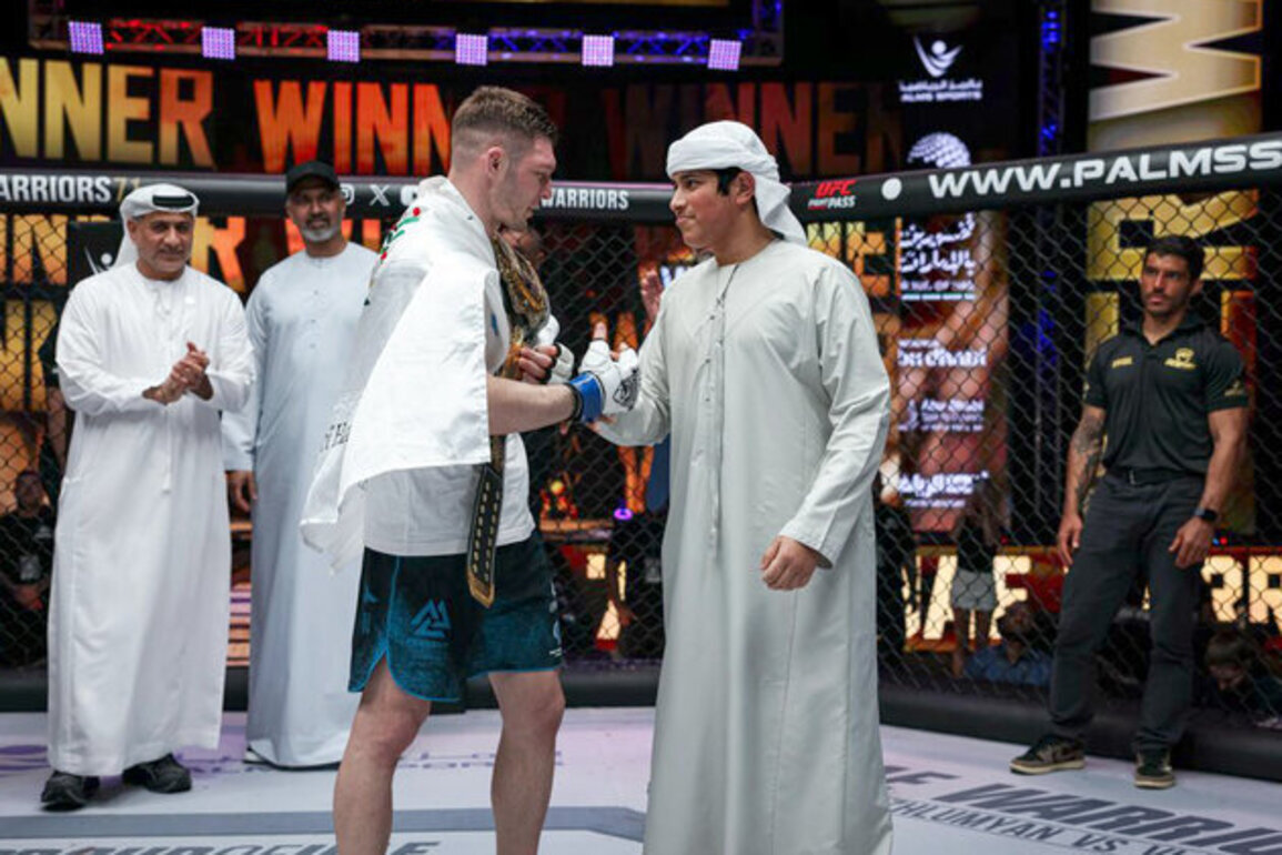 Vladyslav Rudniev crowned champion at UAE Warriors 71