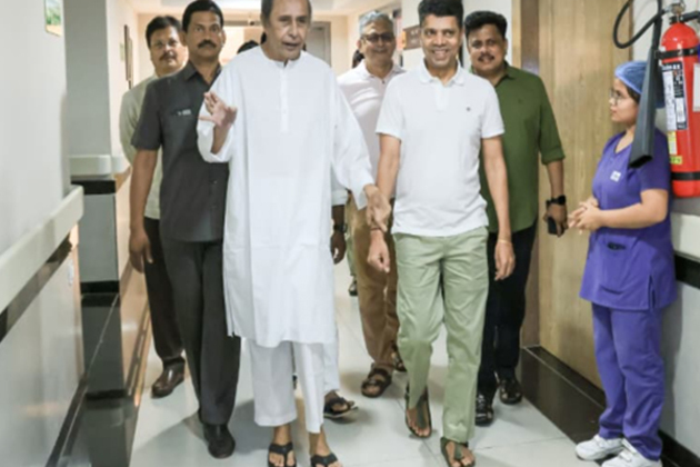 Naveen Patnaik discharged after hospitalisation for dehydration