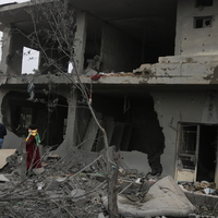 LEBANON-KFOUR-ISRAELI AIRSTRIKES