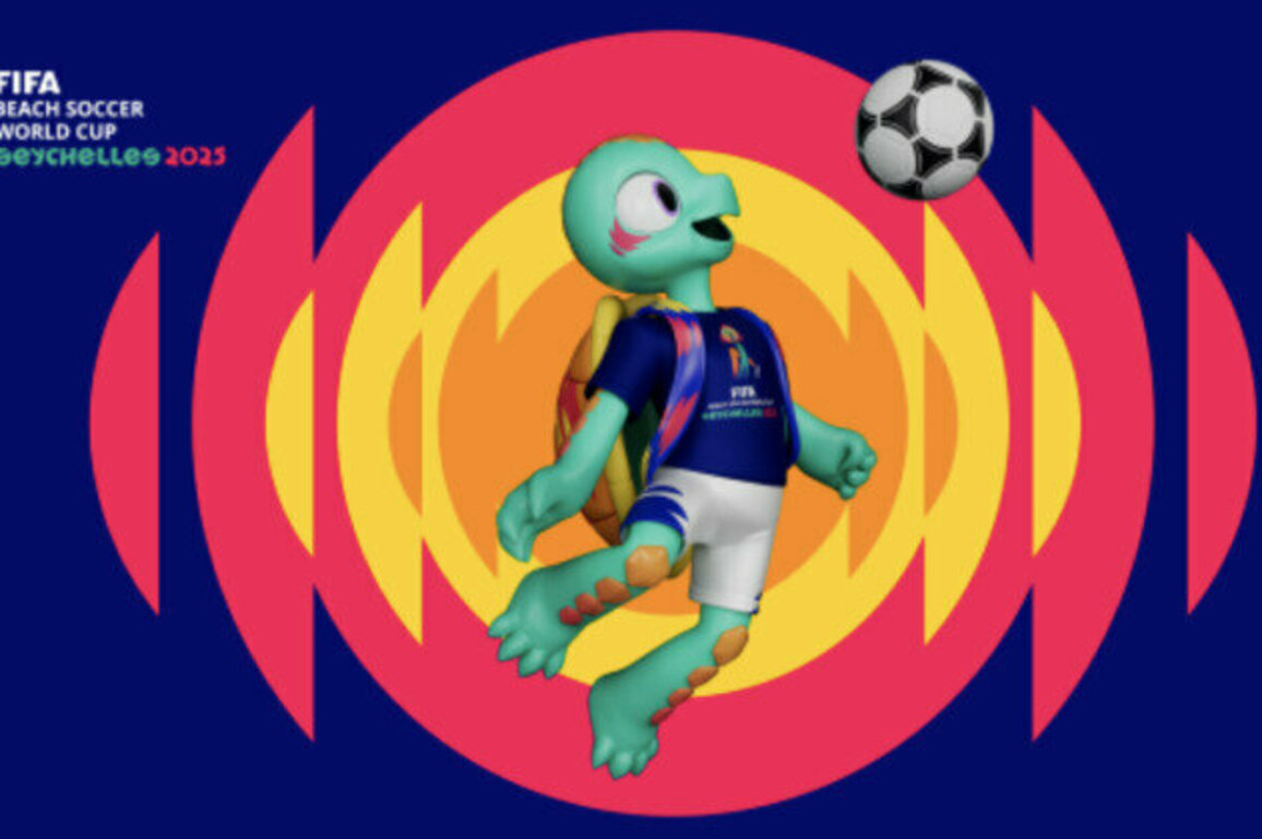 TiKay revealed as Official Mascot of FIFA Beach Soccer World Cup Seychelles 2025