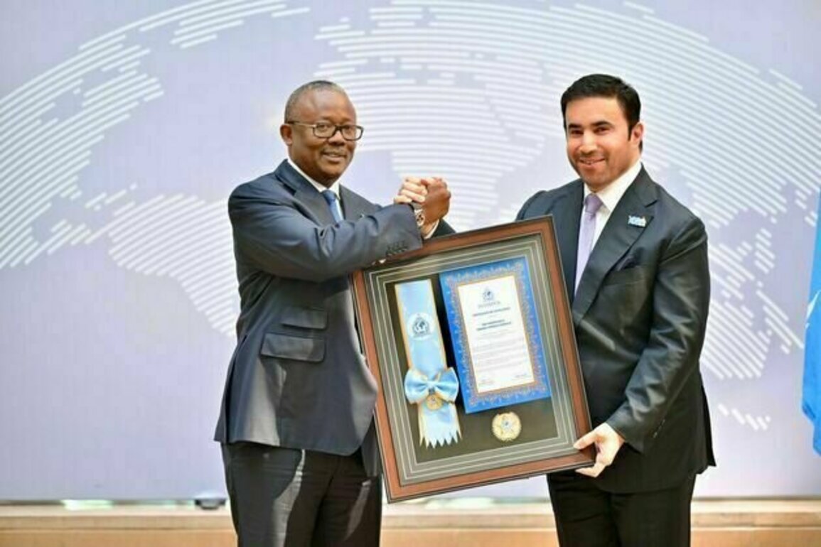 For first time in 100 years, President of Guinea-Bissau becomes first African head of state to visit INTERPOL HQ, receive its Highest Order of Honour