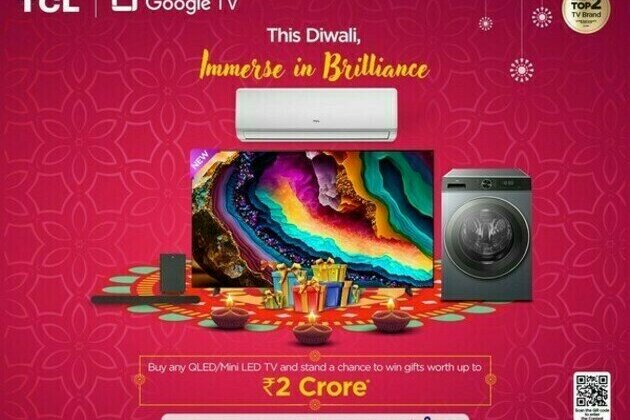 This Festive Season, Immerse in Brilliance with TCL's Mega Diwali Sale and Stand a Chance to win Gifts up to Rs. 2 Crores*