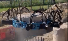 National Pile Croppers used 12.5 heavy-duty CFA links to crop thousands of 1300mm diameter secant piles on the Black Cat scheme highway scheme