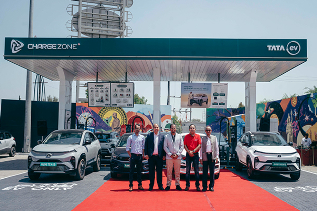 TATA.ev launches 10TATA.ev megachargers towards the target of 4 lakh charging points by 2027