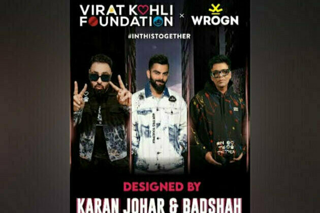 Wrogn and Virat Kohli Foundation partner with Bollywood icons Karan Johar and Badshah for a limited-edition capsule collection