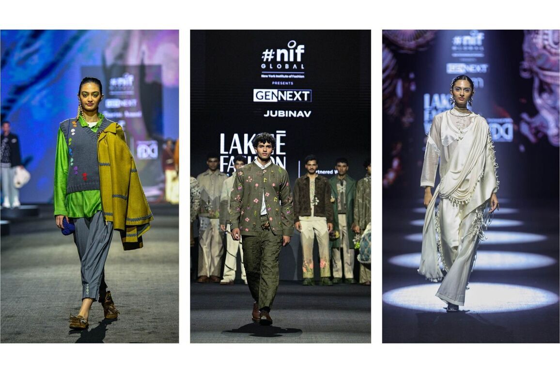 Three Designers, One Defining Moment: NIF Global Presents GENNEXT at Lakme Fashion Week in Partnership with FDCI