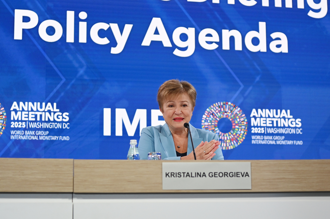 U.S.-WASHINGTON, D.C.-IMF-MANAGING DIRECTOR-BRIEFING-GLOBAL POLICY AGENDA