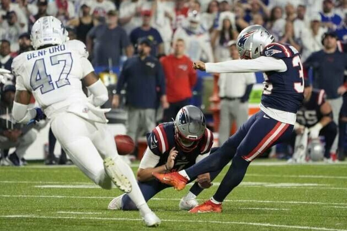 Patriots stun Bills on Andy Borregales' last-minute FG