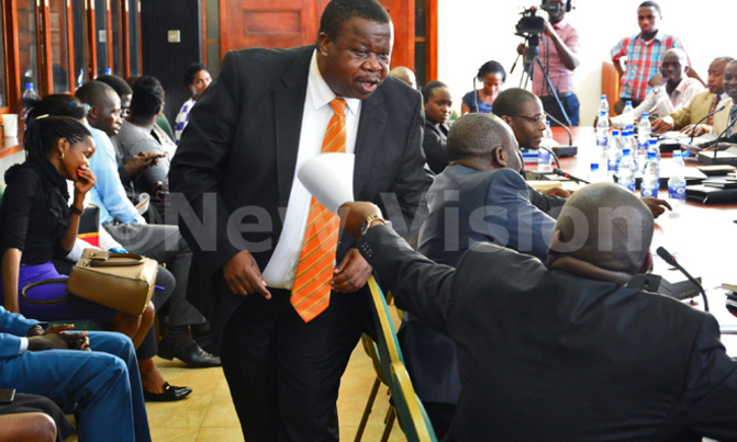 Age limit: MPs block Otafiire's presentation Age limit: MPs block Otafiire's presentation