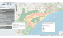 Imagem do DataGeo, sistema geoespacial de SP