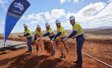 (Left to right) Fortescue Metals Group COO Greg Lilleyman, CEO Elizabeth Gaines, chairman Andrew Forrest, WA premier Mark McGowan, and CFO Ian Wells