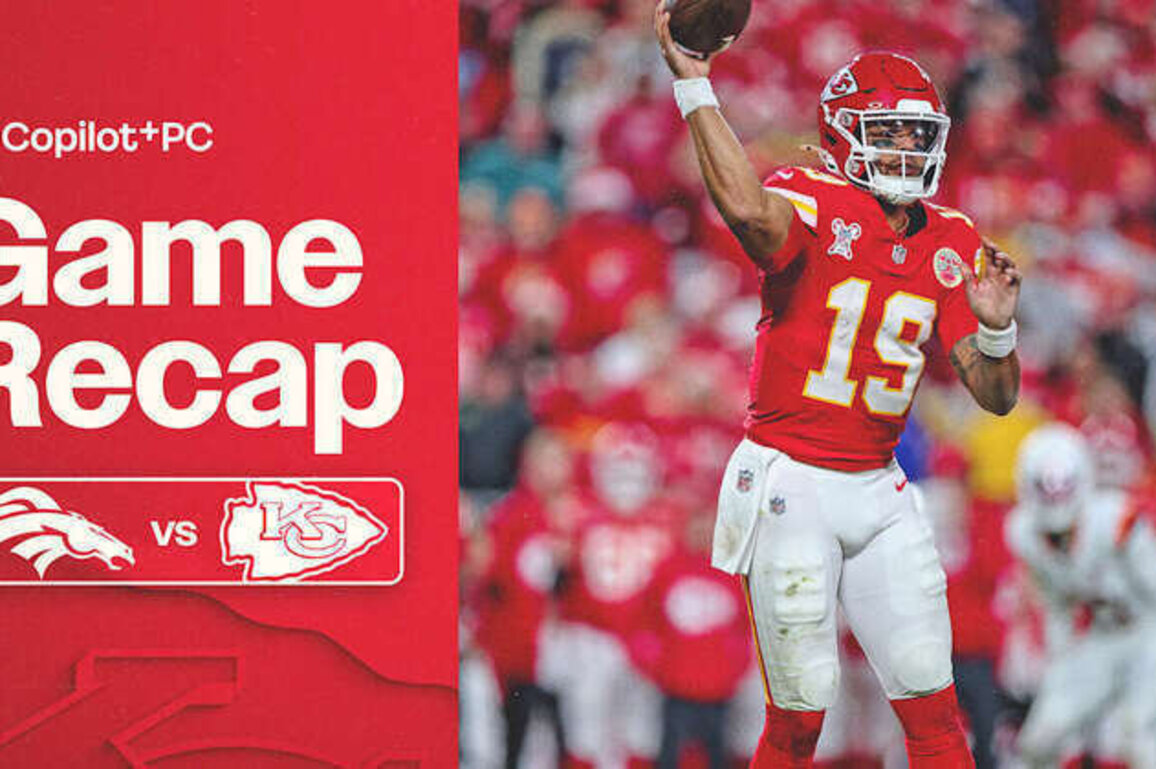 Chiefs Fall to Broncos, 20-13, on Christmas Night