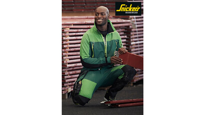 Snickers Workwear Superior, Ergonomic Knee Protection with KneeGuard PRO