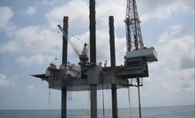 The Enterprise Offshore 264 jack-up rig.