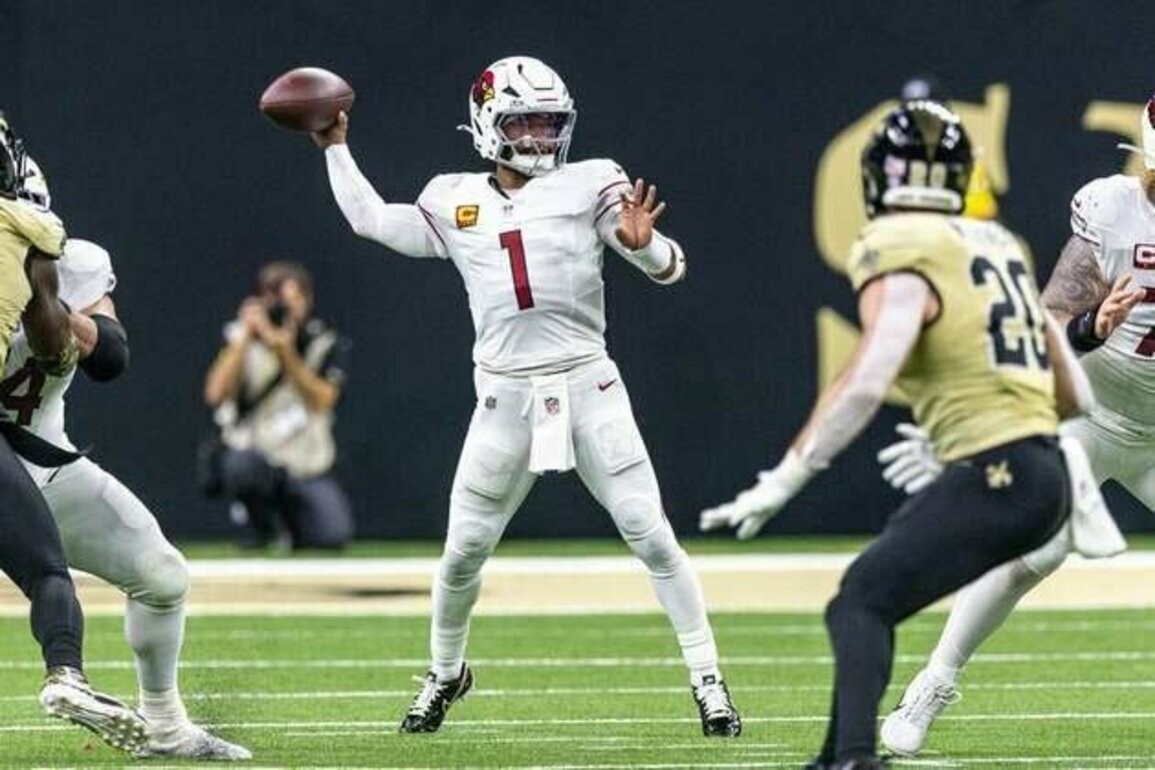 Kyler Murray's two TD passes lift Cardinals over Saints