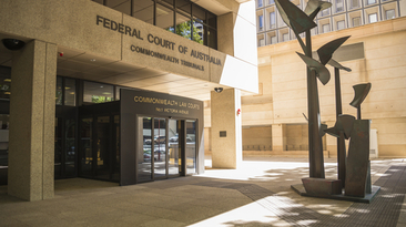 A Federal Court of Australia building.