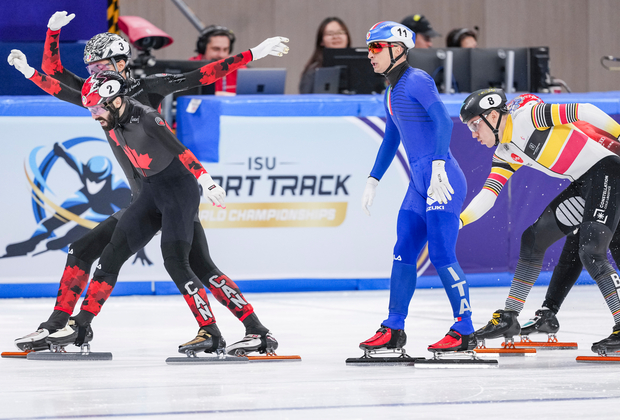 (SP)CHINA-BEIJING-SHORT TRACK SPEED SKATING-WORLD CHAMPIONSHIPS-MEN'S 1000M(CN)