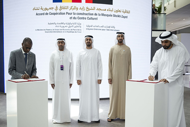 UAE Aid Agency inks agreement to construct Sheikh Zayed Mosque, Cultural Centre in Chad