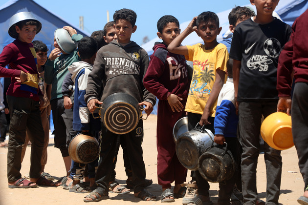 MIDEAST-GAZA CITY-FREE FOOD