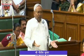 Bihar CM Nitish Kumar gets angry as RJD MLA uses mobile in Assembly