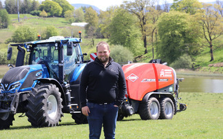 Why bale quality comes before speed for Scottish Kuhn combi user