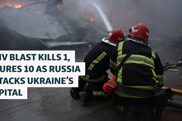 Kyiv Blast Kills 1, Injures 10 As Russia Attacks Ukraines Capital