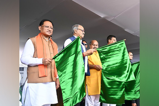 Chhattisgarh CM Vishnu Deo Sai flags off Raipur-Jabalpur Intercity express, two other trains