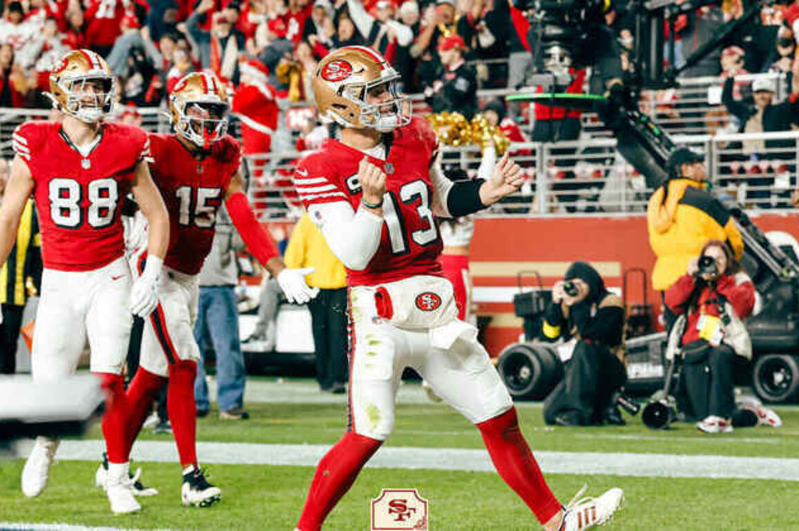 Primetime Purdy: 49ers Take Lead Over Bears Going into Halftime