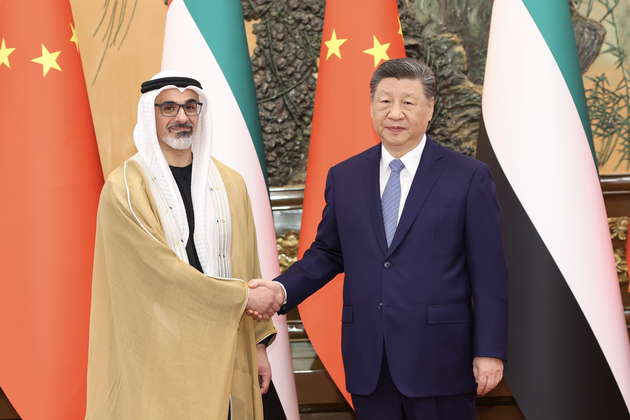CHINA-BEIJING-XI JINPING-UAE-CROWN PRINCE OF ABU DHABI-MEETING (CN)