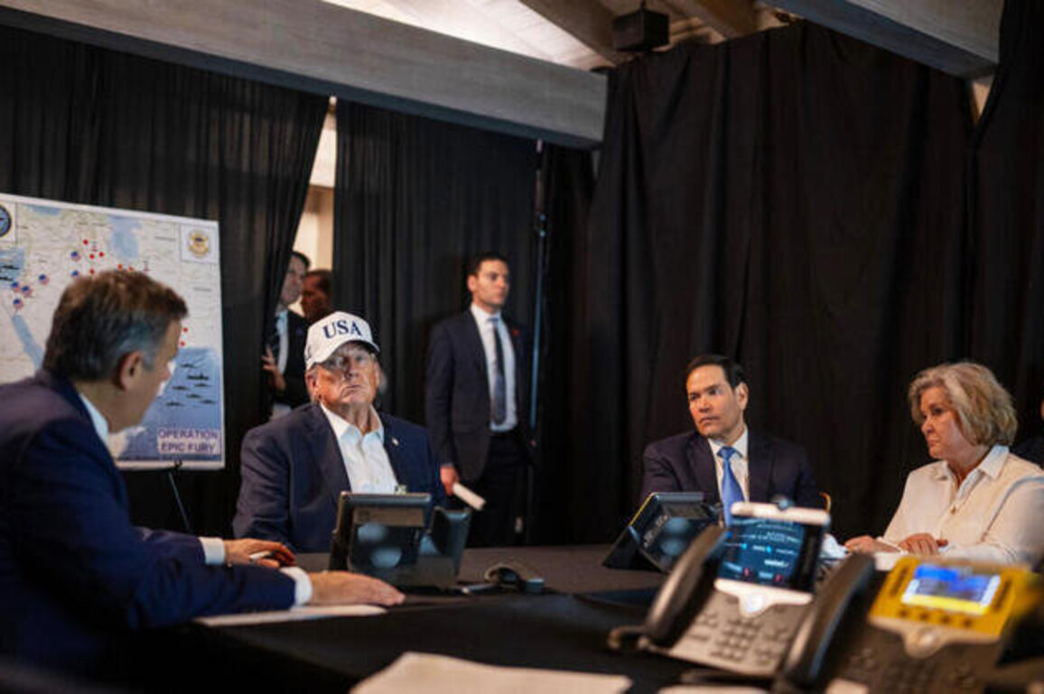 White House releases photos of Trump, Vance during Iran ops