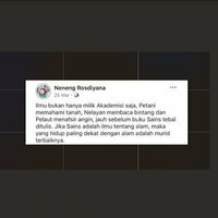Membaca 'Nenengisme' dan kegagalan komunikasi iklim menjangkau akar rumput