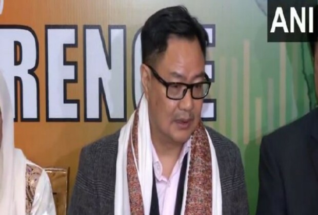 J-K: "Foundation for making developed India has been laid in this budget," says Kiren Rijiju