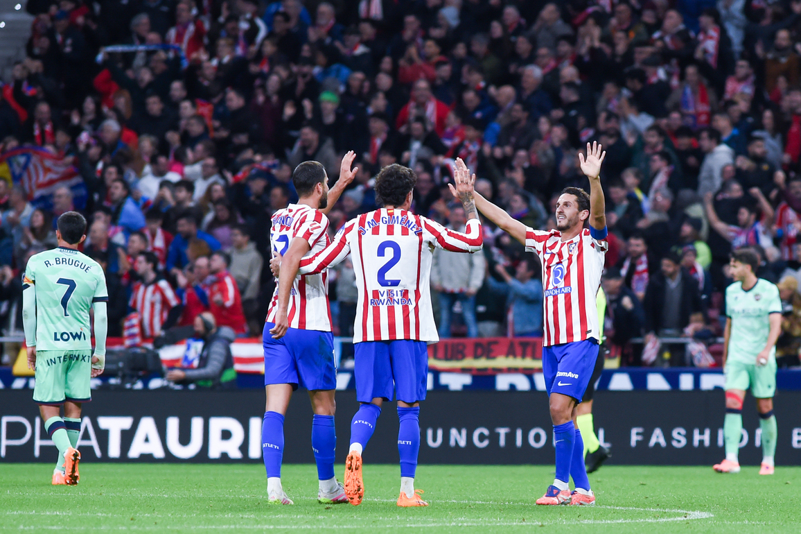 (SP)SPAIN-MADRID-FOOTBALL-LA LIGA-ATLETICO DE MADRID VS LEVANTE