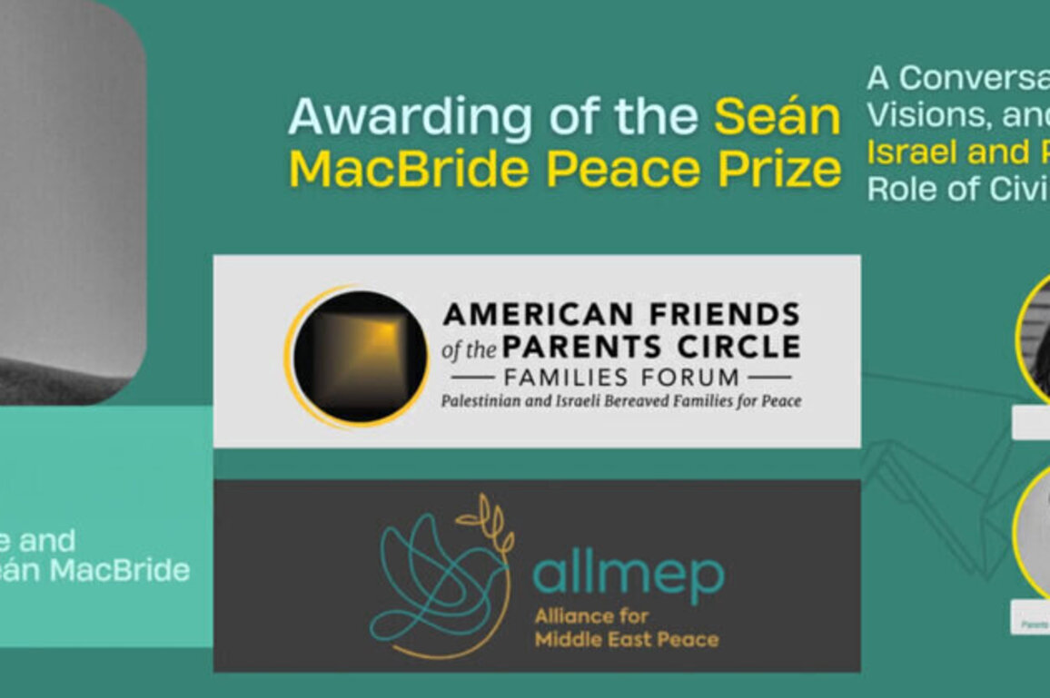 When pain becomes hope  the Sen MacBride Peace Prize in Berlin