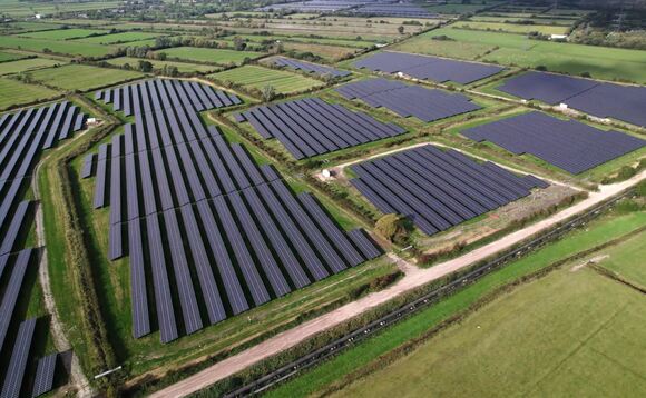 The Llawern solar plant, a 'seed asset' in one of Next Energy Capital's UK ESG funds | Credit: NextEnergy Capital