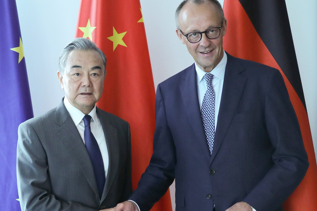 GERMANY-BERLIN-CHINA-WANG YI-MERZ-MEETING