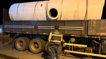 Peça cilíndrica é usada em mineração