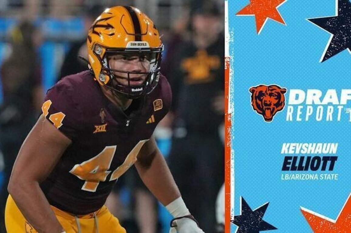 Bears select Arizona State LB Keyshaun Elliott 166th overall