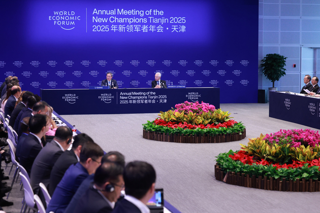 CHINA-TIANJIN-LI QIANG-SUMMER DAVOS-SYMPOSIUM (CN)