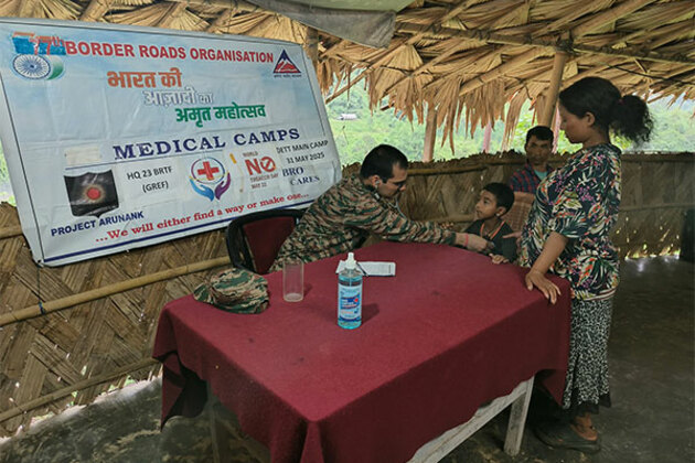 Arunachal Pradesh: BRO conducts medical camp in Upper Subansiri amid heavy rainfall