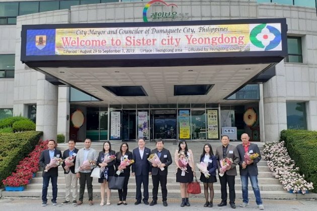 Dgte officials get warm reception in Yeongdong